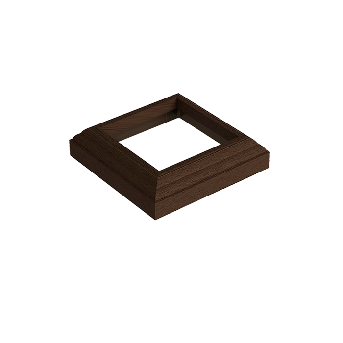 Крышка нижняя для столба из ДПК Woodvex,Select, венге в Орле