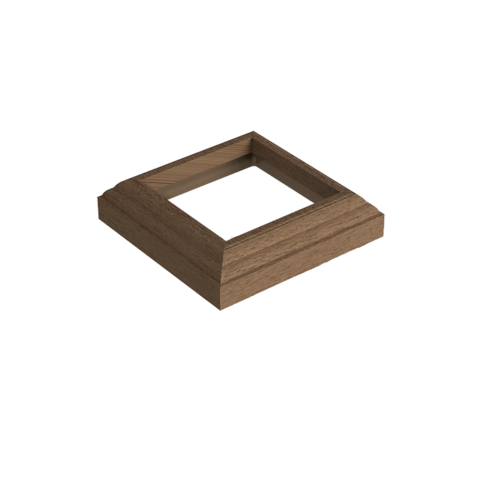 Крышка нижняя для столба из ДПК Woodvex,Select, кофе в Орле