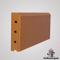 Клинкерный бордюрный камень KR "Красный" в Орле
