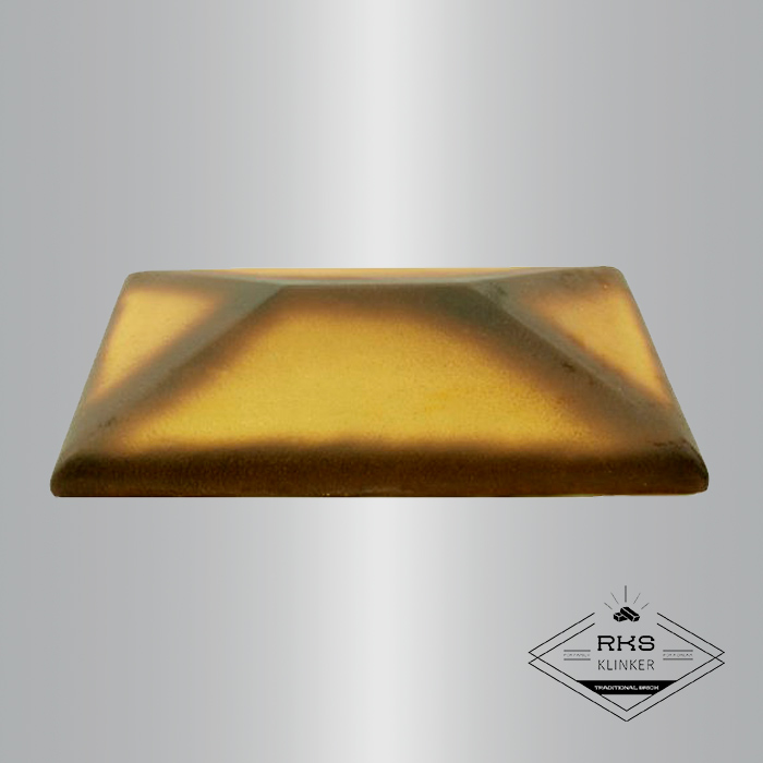 Клинкерный колпак на столб ZG Clinker, СР 300х425 мм, жёлтый тушевой в Орле