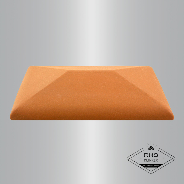 Клинкерный колпак на столб ZG Clinker, СР 300х425 мм., красный в Орле