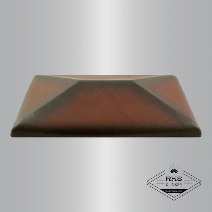 Клинкерный колпак на столб ZG Clinker, СР 300х425 мм, ольха в Орле