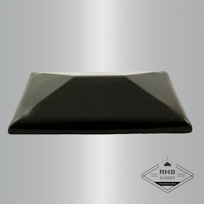 Клинкерный колпак на столб ZG Clinker, СР 300х425 мм, тёмно-коричневый в Орле