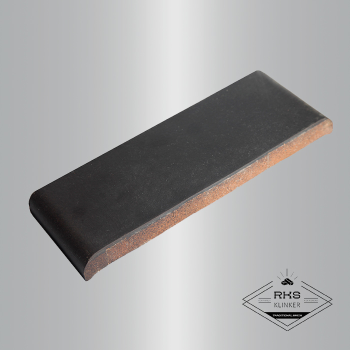 Парапетная плитка ZG Clinker, КР20 190x110x25 мм, Графит в Орле