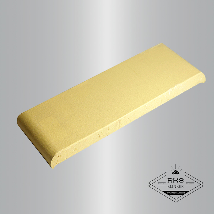 Парапетная плитка ZG Clinker, КР20 190x110x25 мм, Жёлтая в Орле