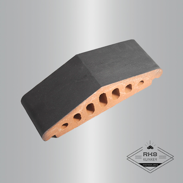Профильный кирпич для заборов ZG Clinker, К25 310x110x90 мм, Графит в Орле