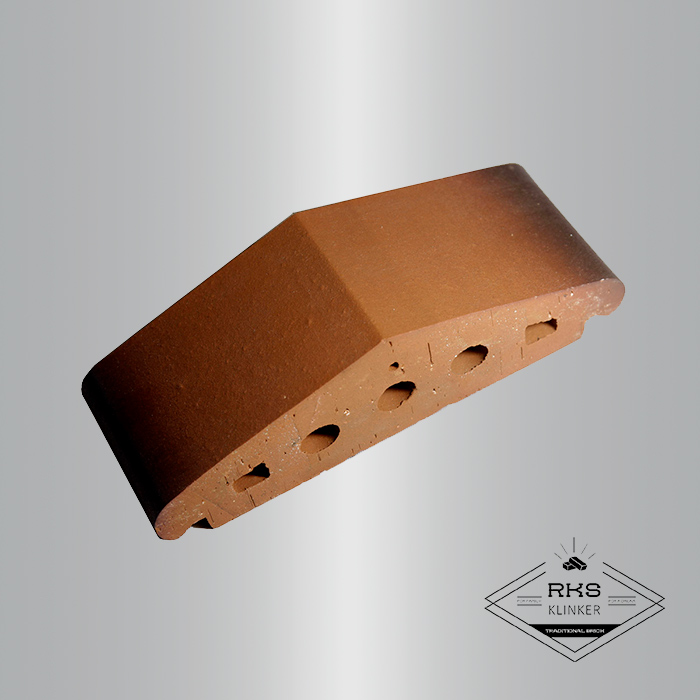 Профильный кирпич для заборов ZG Clinker, К25 310x110x90мм, Каштановый в Орле