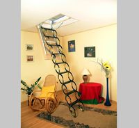 Чердачная лестница OMAN "NOZYCOWE" 60х120х300 см в Орле