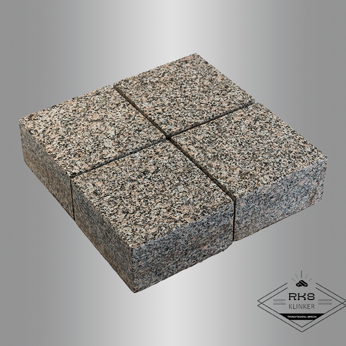 Гранитная брусчатка Каменогорская, Пиленая термо, 100x100x50 мм в Орле