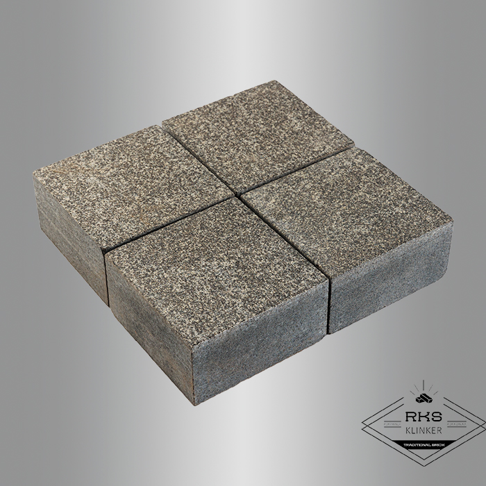 Гранитная брусчатка Габбро, Пиленая, 100x100x30 мм в Орле