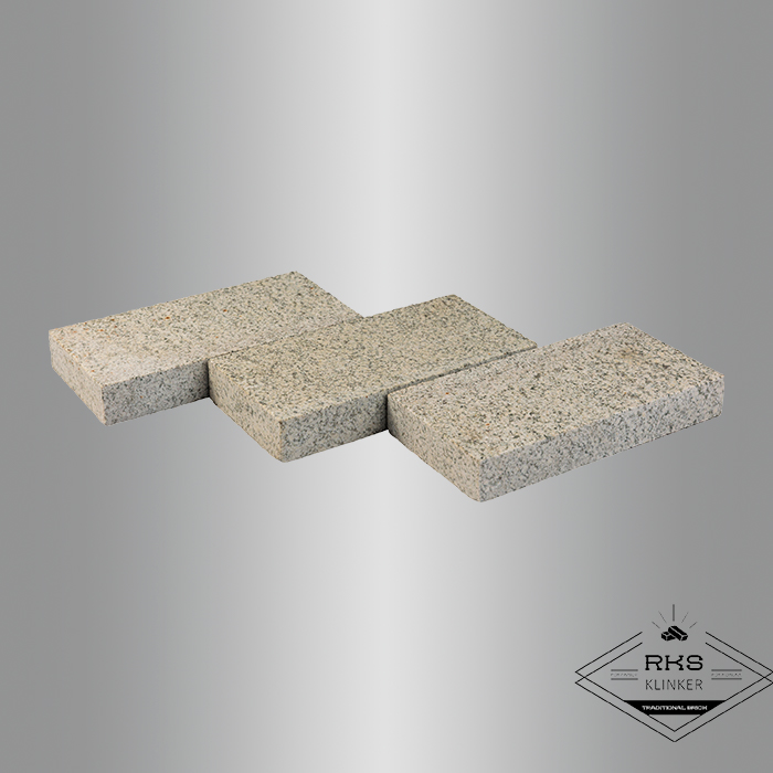 Гранитная брусчатка Мансуровская, Пиленая, 200x100x30 мм в Орле