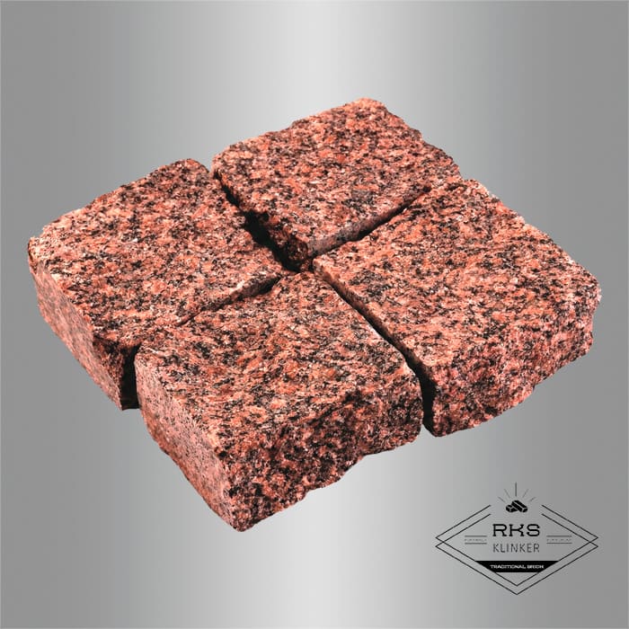 Гранитная брусчатка Сюськюянсаари, Колотая, 100x100 мм в Орле