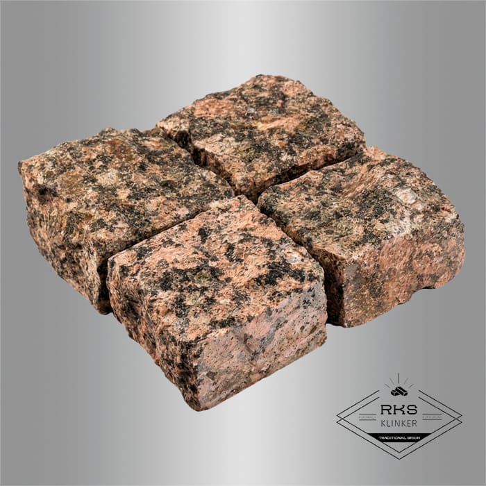 Гранитная брусчатка Южно-Султаевский, Колотая, 100x100 мм в Орле