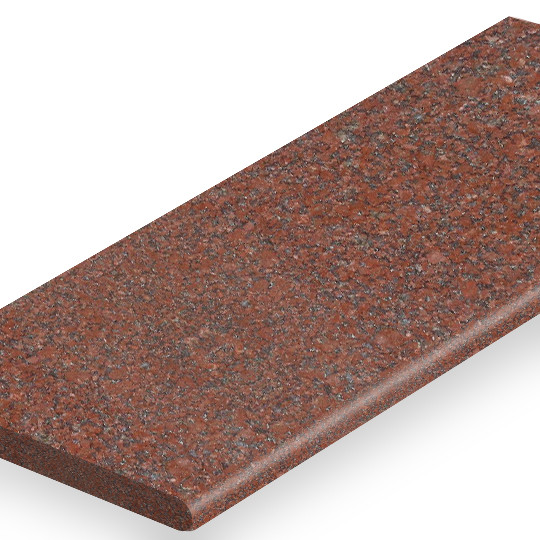 Ступень гранитная Imperial Red в Орле