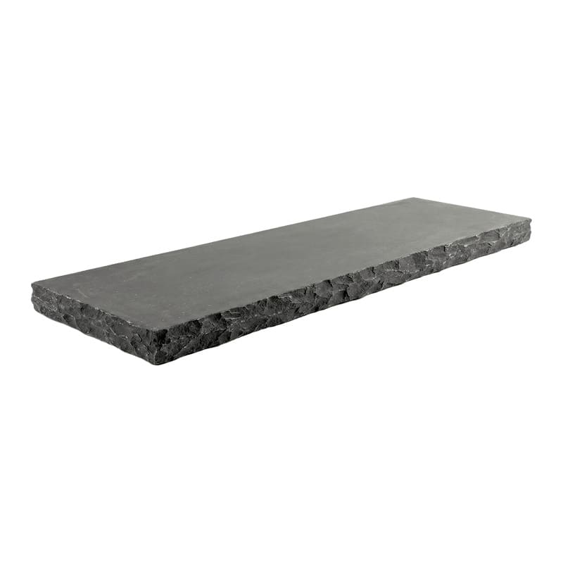 Пошаговая плита из камня RKS SLATE Belgian Black, 1200х350х30 мм в Орле