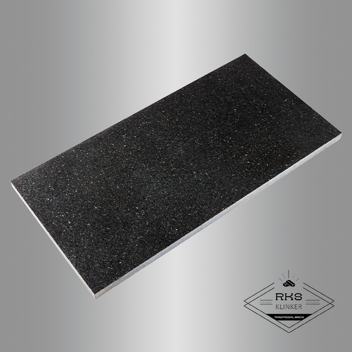 Гранитная плитка Absolute Black, Thermo/Polished в Орле