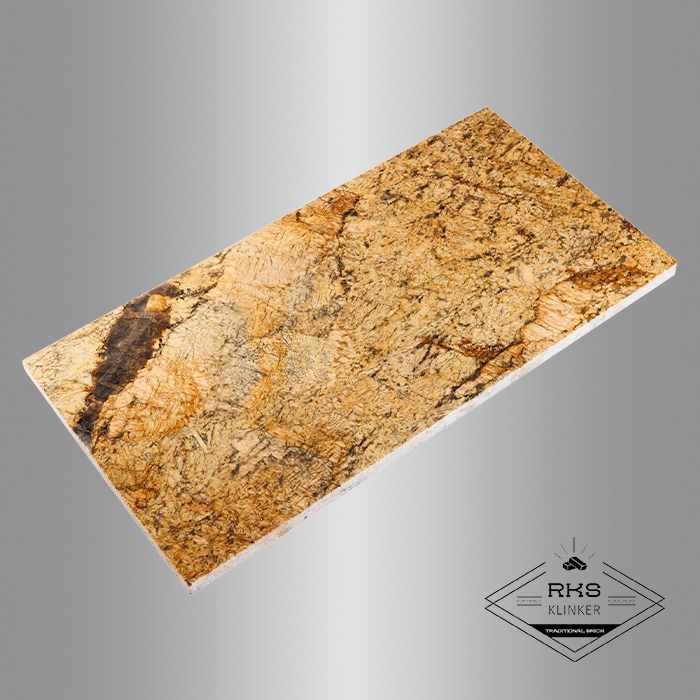 Гранитная плитка Alaska Gold, Thermo/Polished в Орле