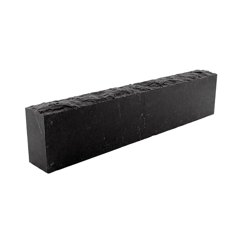 Бордюр из камня RKS SLATE Belgian Black, колотый, 200х50х1000 мм в Орле