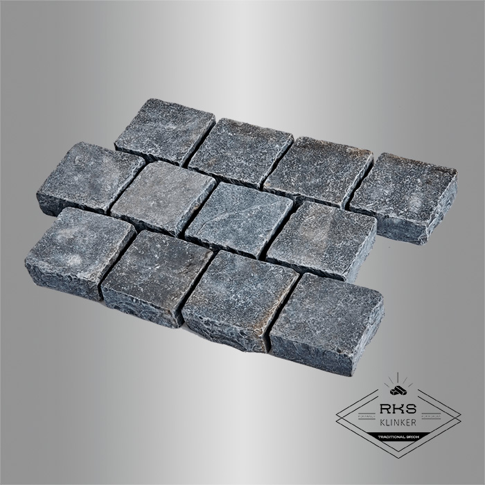 Брусчатка галтованная RKS Slate Belgian Black 200x100x40 мм в Орле