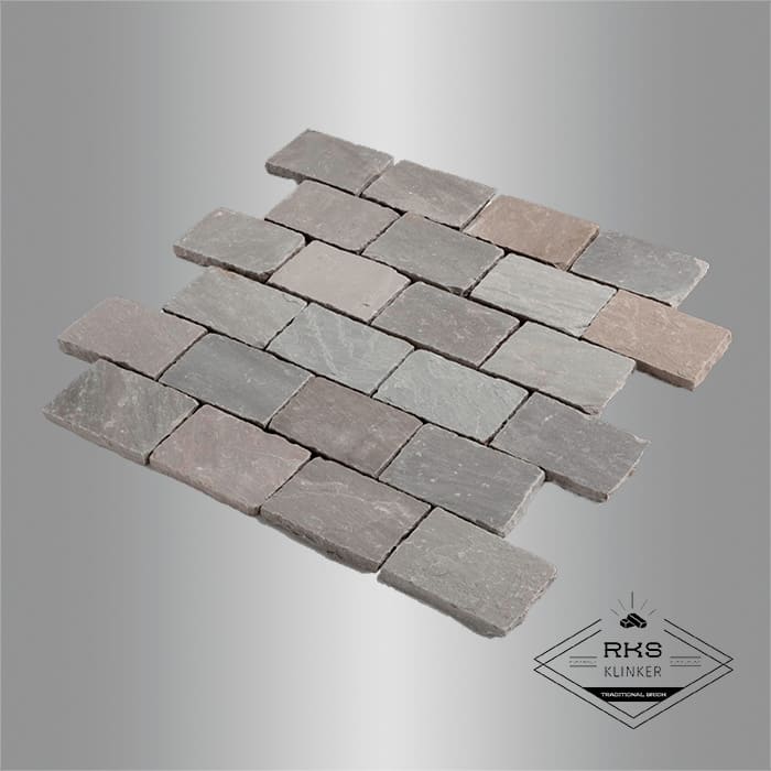 Брусчатка из песчаника RKS Slate Belgian Grey 200x100x40 мм в Орле