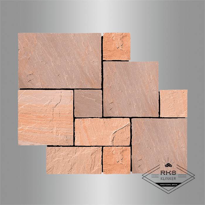 Мозаика из камня песчаник RKS SLATE Belgian Multi в Орле