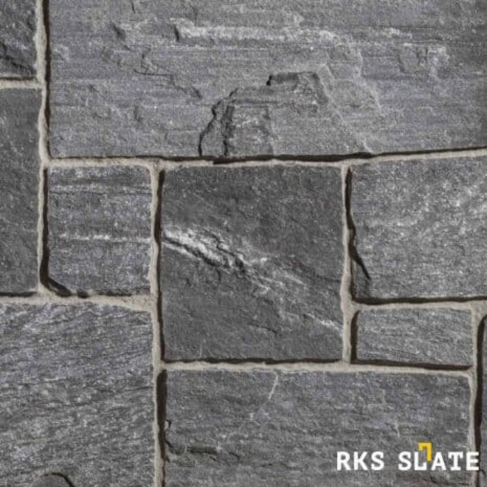 Фасадный облицовочный камень Greenwich Gray Castle в Орле