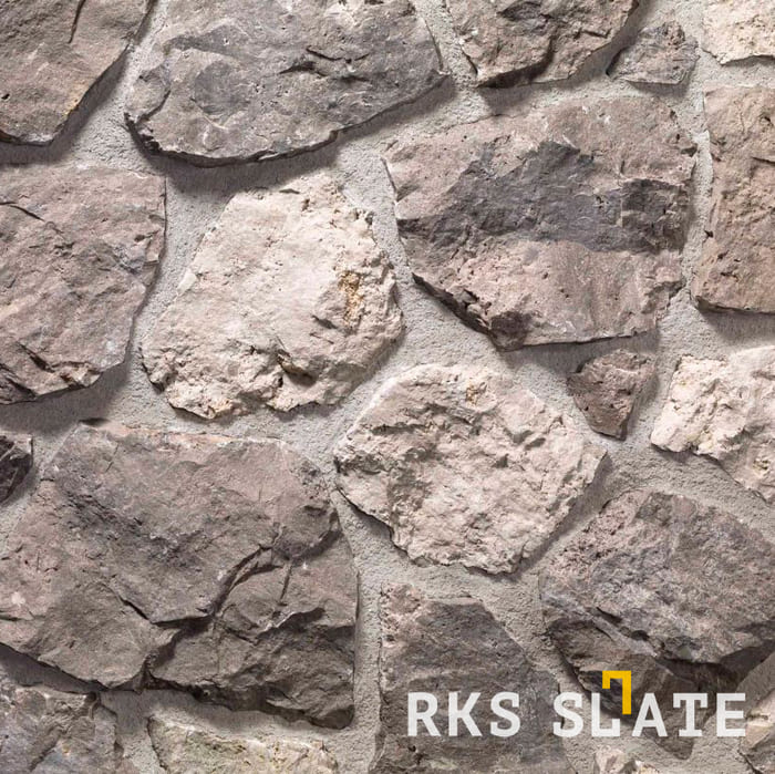 Фасадный облицовочный камень Grey Limestone Loose в Орле