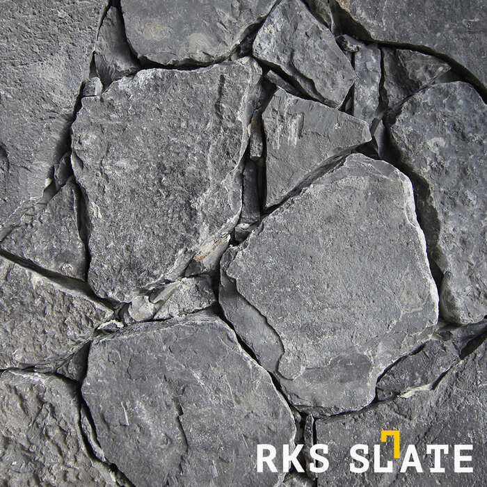 Фасадный облицовочный камень Midnight Black Loose в Орле