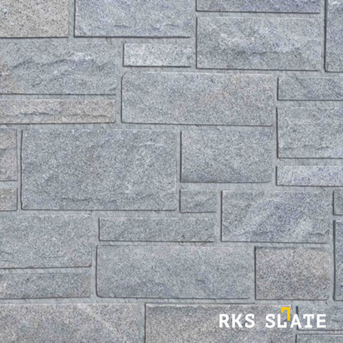 Фасадный облицовочный камень Grey Quartz Castle в Орле