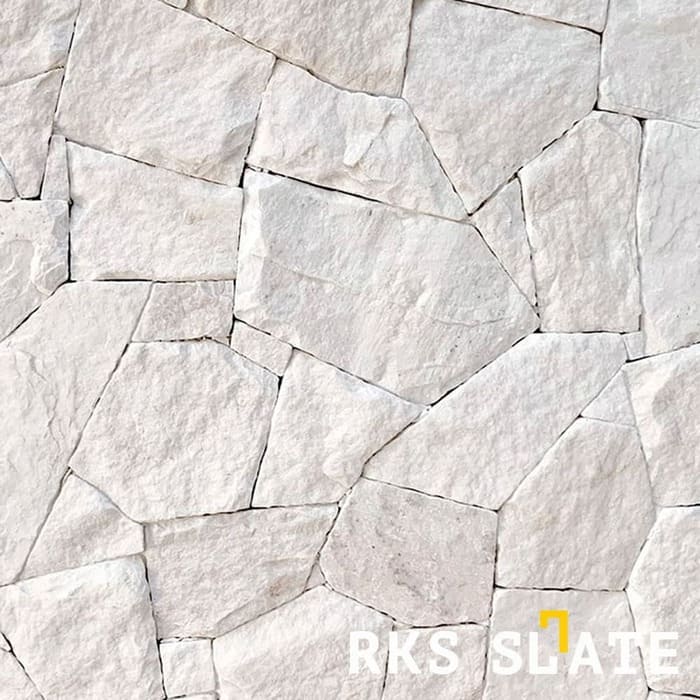 Фасадный облицовочный камень White Quartz Loose в Орле