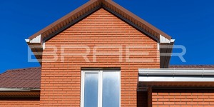 Красный гладкий кирпич BRAER - Частный дом. Липецк (2)