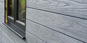 Фасадная доска ДПК Turtle Shell Scottish Slatewood Co-Extrusion серая облицовочная доска ДПК (2)