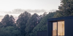 Камень для фасада фото готовых домов 3D панели RKS SLATE Кварцит Sesame Yellow Country заказать (11)